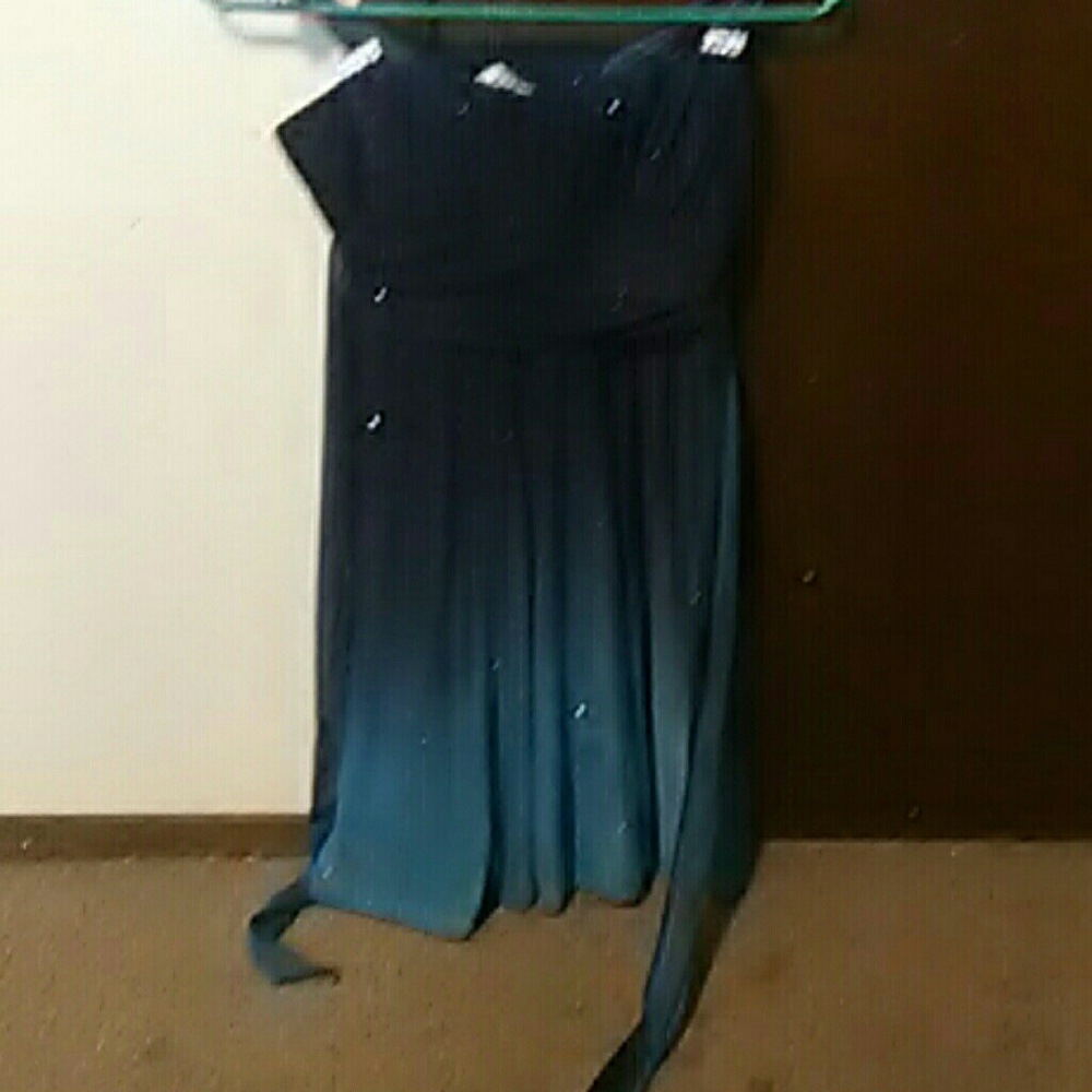 A sparkly dress
